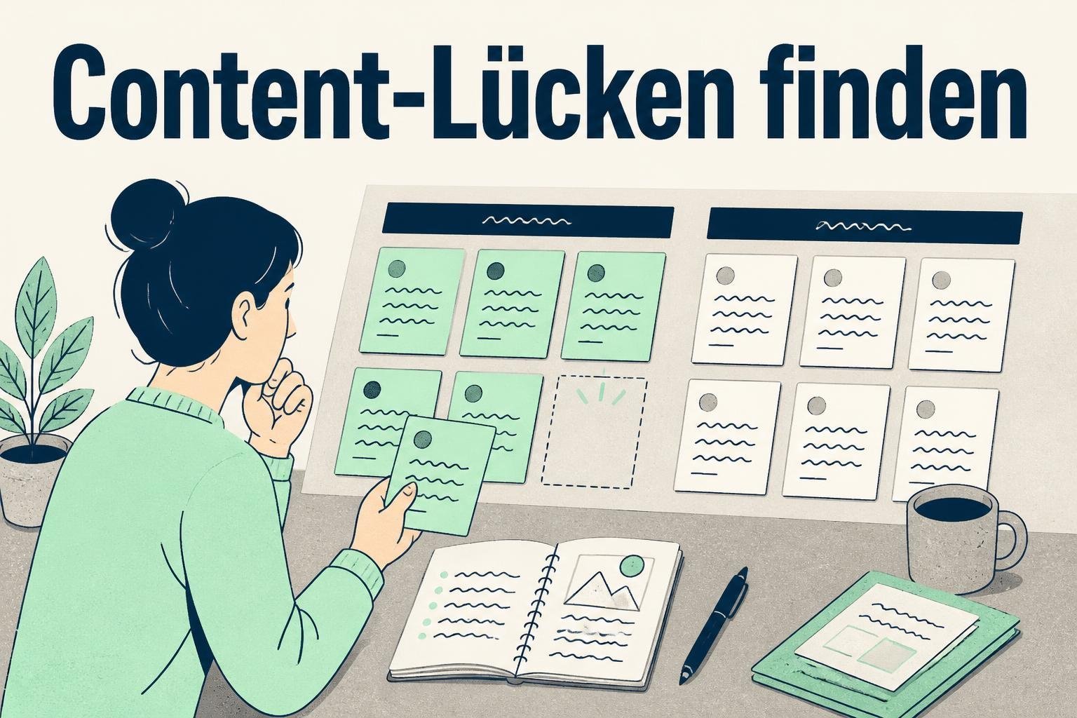 Content-Gap-Analyse: Suchthemen finden, zu denen Wettbewerber ranken und Ihrer Website passende Seiten fehlen