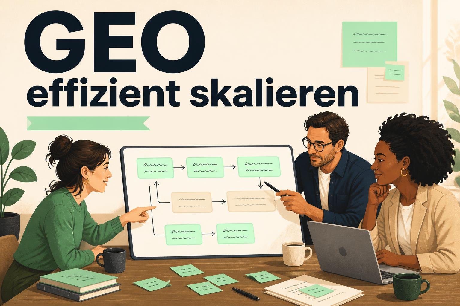 Generative SEO Strategien integrieren, um Content‑Workflows effizienter zu skalieren