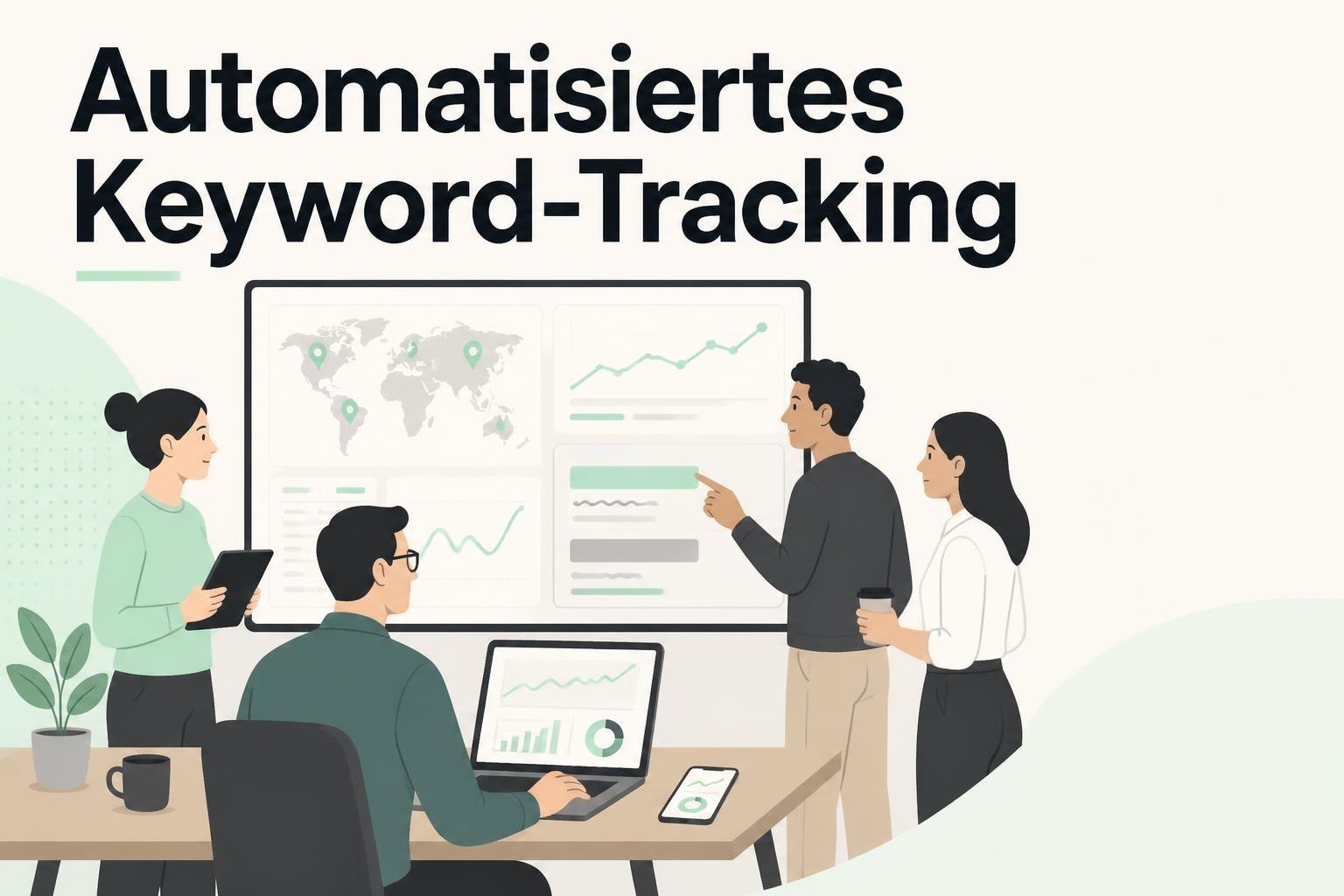 Keyword Tracking Tools für SEO‑Teams automatisieren Rankings, SERP‑Features und KI‑Nennungen