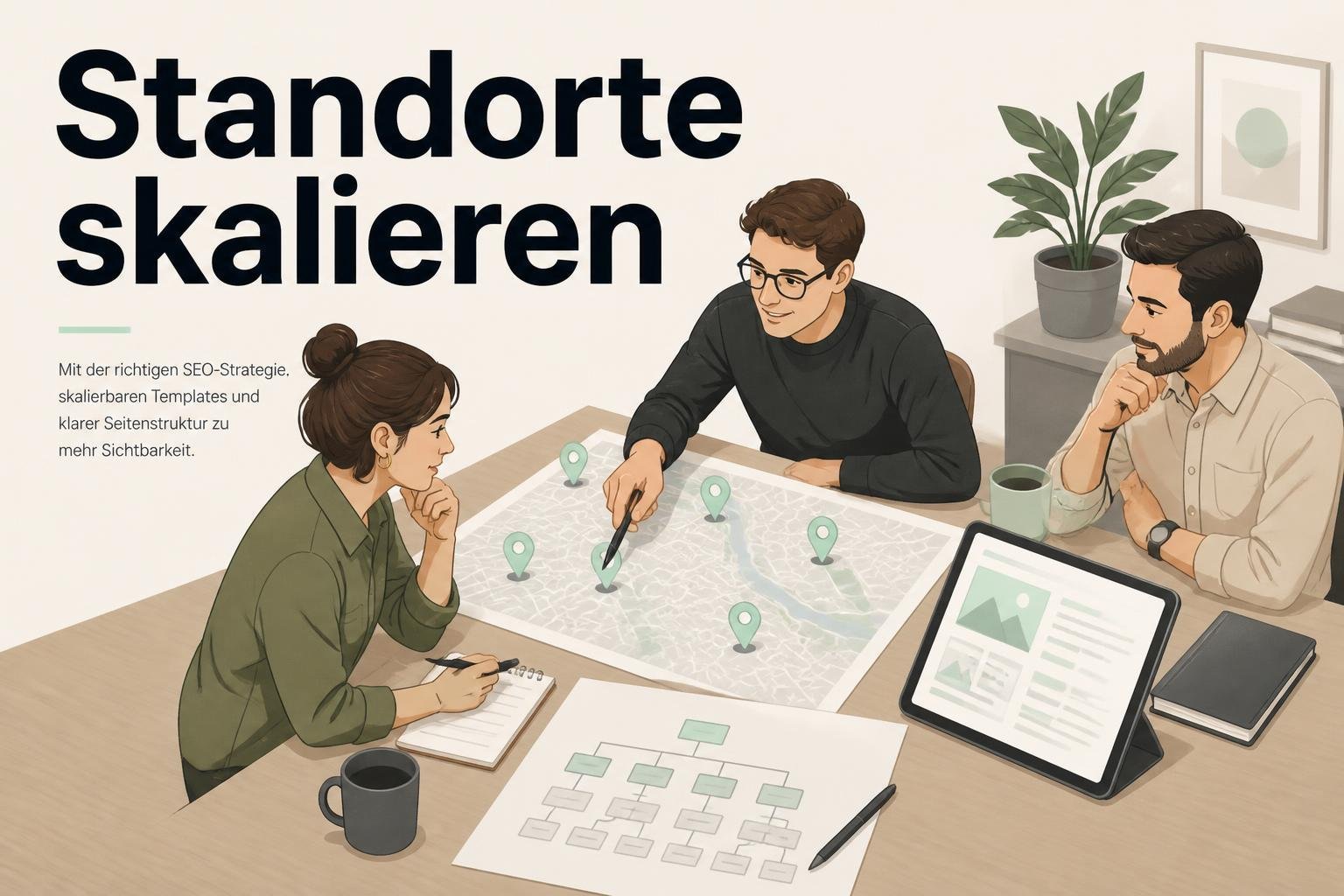 SEO für mehrere Standorte skalieren durch strukturierte Standortseiten und automatisiertes Sitemap‑Management