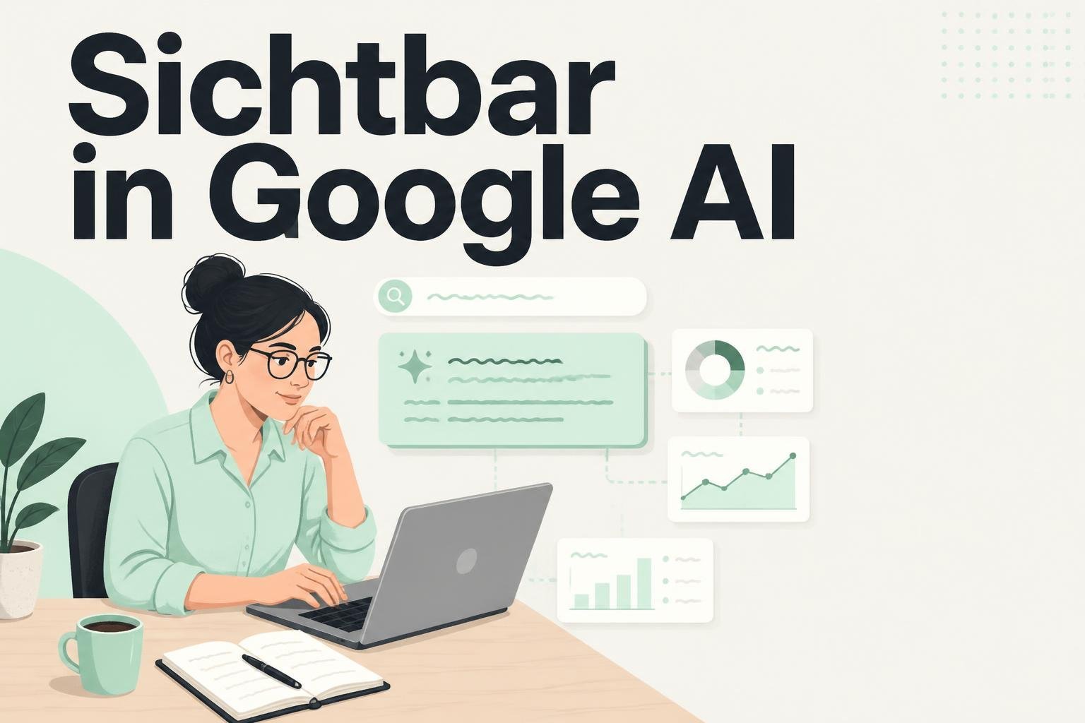 Sichtbar in Google AI — 8 Tests, mit denen Sie belegen, dass Google Ihre Seite als Antwortquelle nutzt