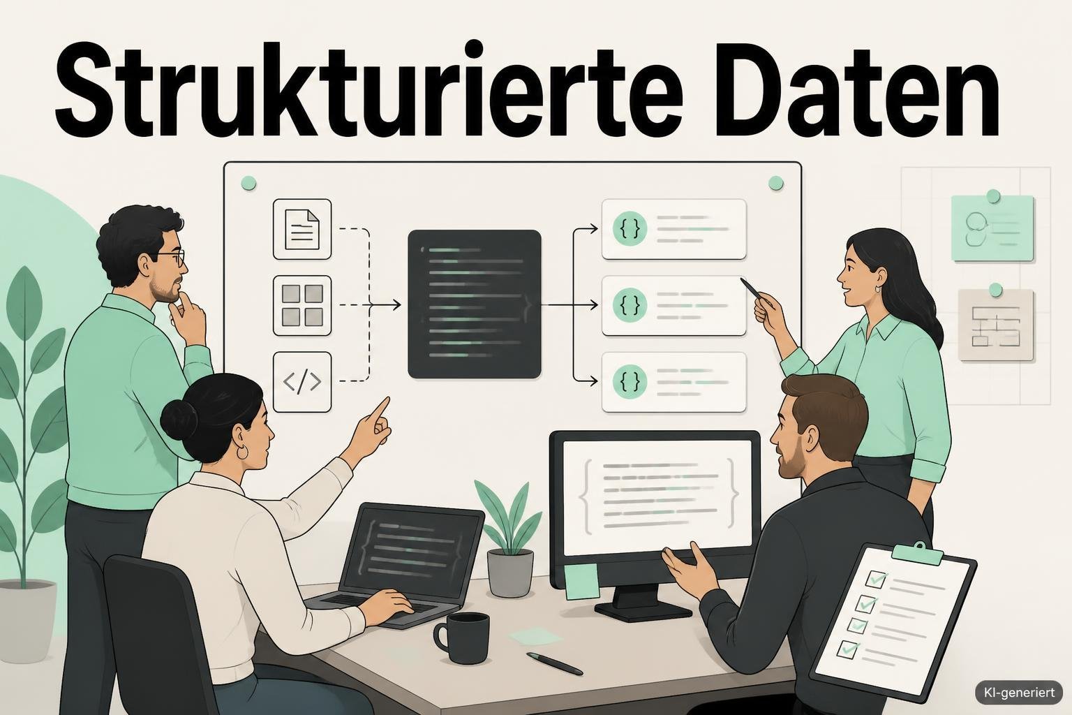 Strukturierte Daten Anleitung für WordPress, Shopify und Webflow – Schema automatisch erzeugen, ausspielen und validieren