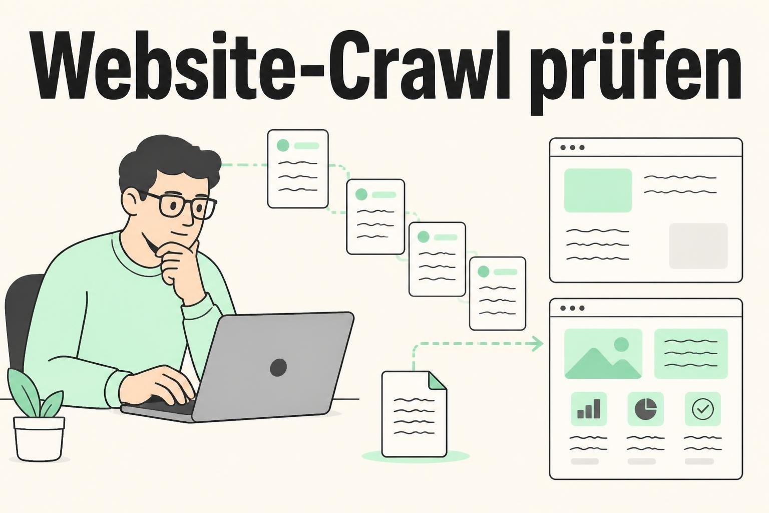 Website crawlen: So prüfen Sie Statuscodes, robots.txt und gerenderte Inhalte vor dem SEO-Audit